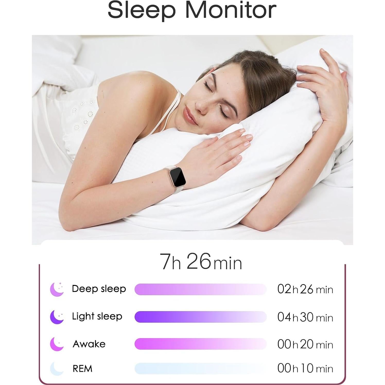 Reloj Inteligente Cloudpoem 1.85" Fitness Llamadas IP68 Dorado