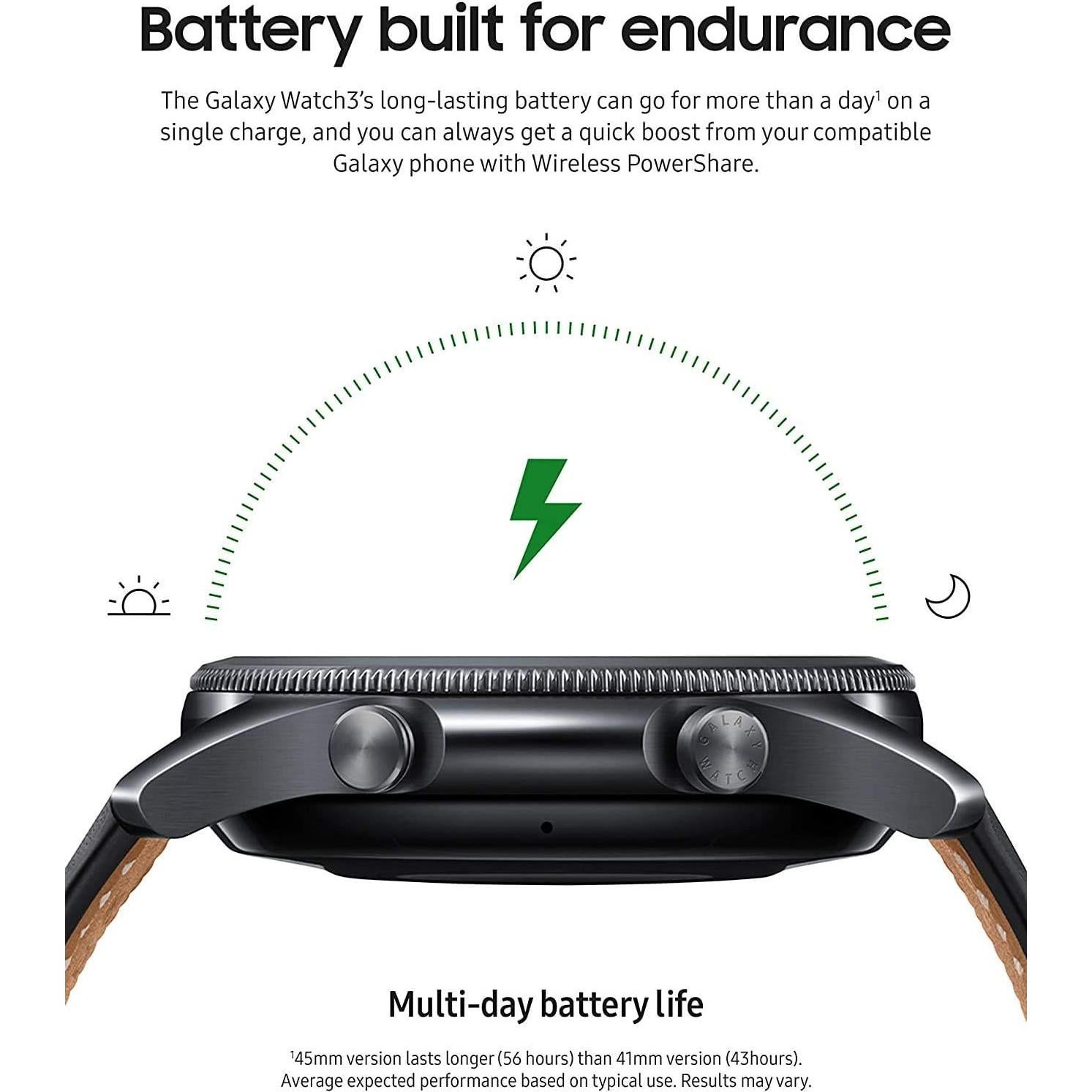 Reloj Inteligente Samsung Galaxy Watch 3 45mm GPS Bluetooth Negro