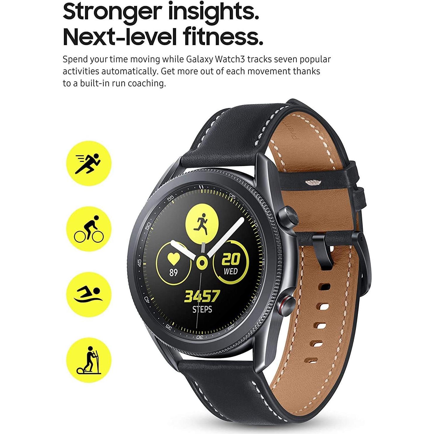 Reloj Inteligente Samsung Galaxy Watch 3 45mm GPS Bluetooth Negro