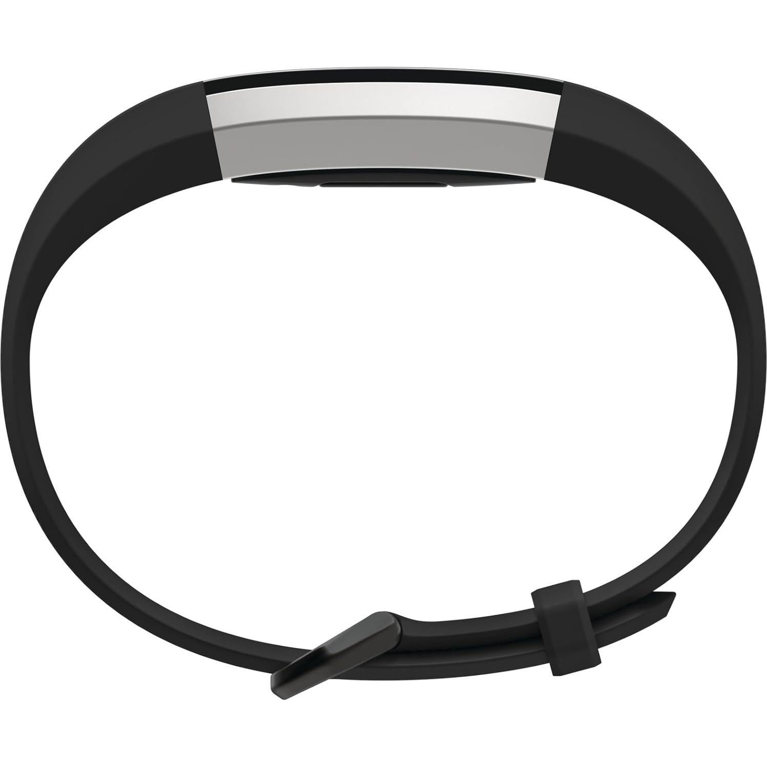 Rastreador de Fitness Fitbit Alta HR Negro - Frecuencia Cardíaca, 7 Días Batería