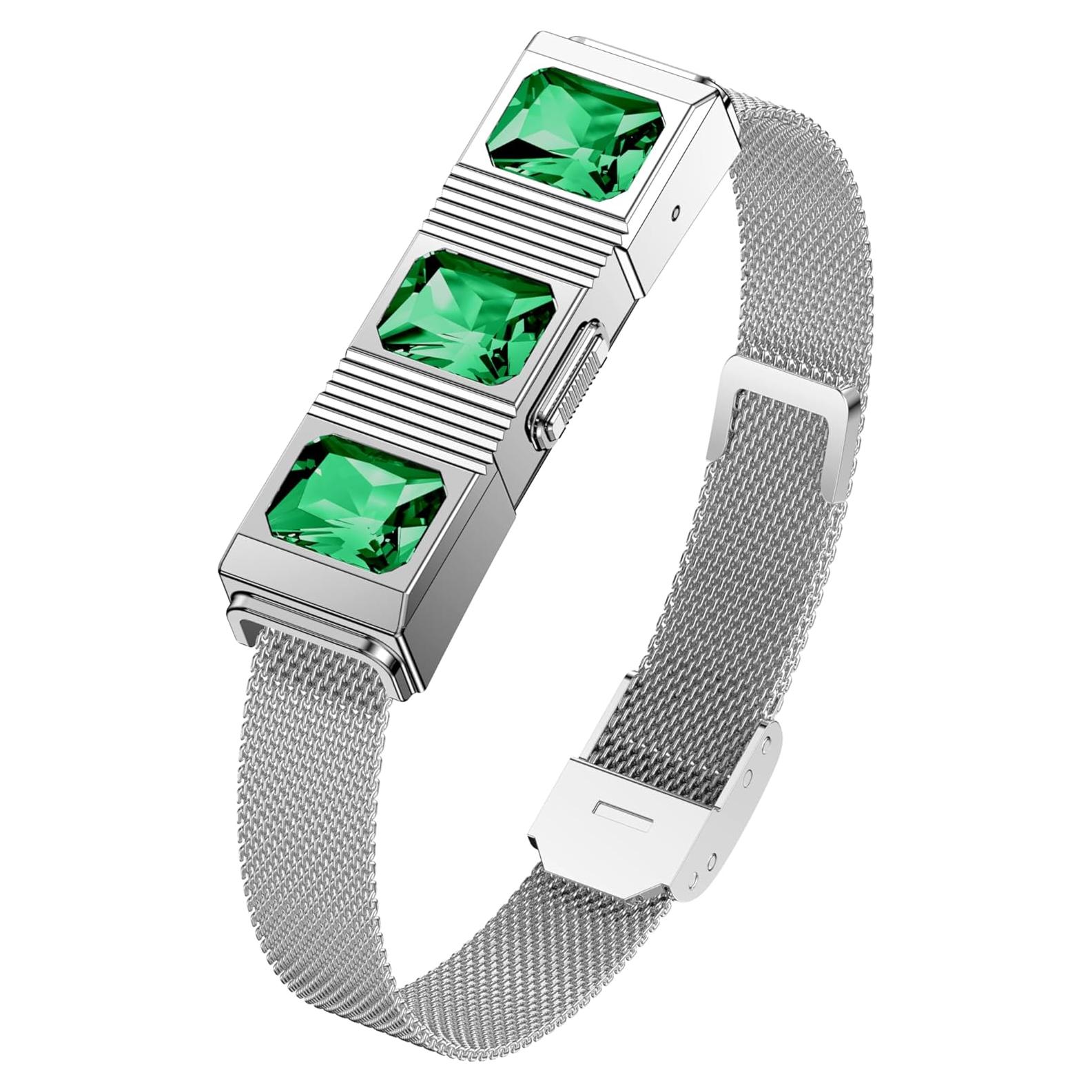 Pulsera Inteligente Mingtawn Plata para Mujeres - Salud y Fitness
