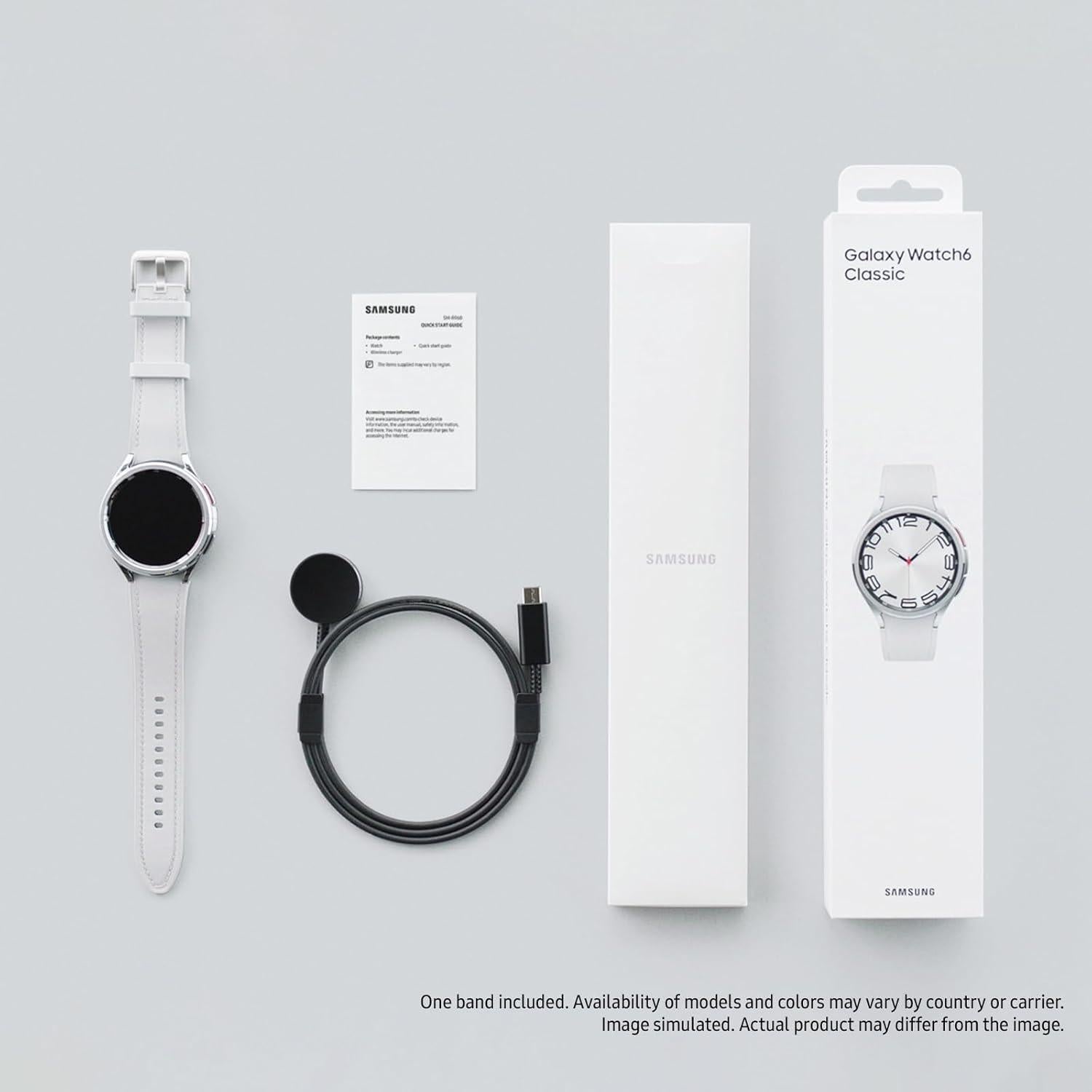 Reloj Inteligente Samsung Galaxy Watch 6 Classic 47mm Plata