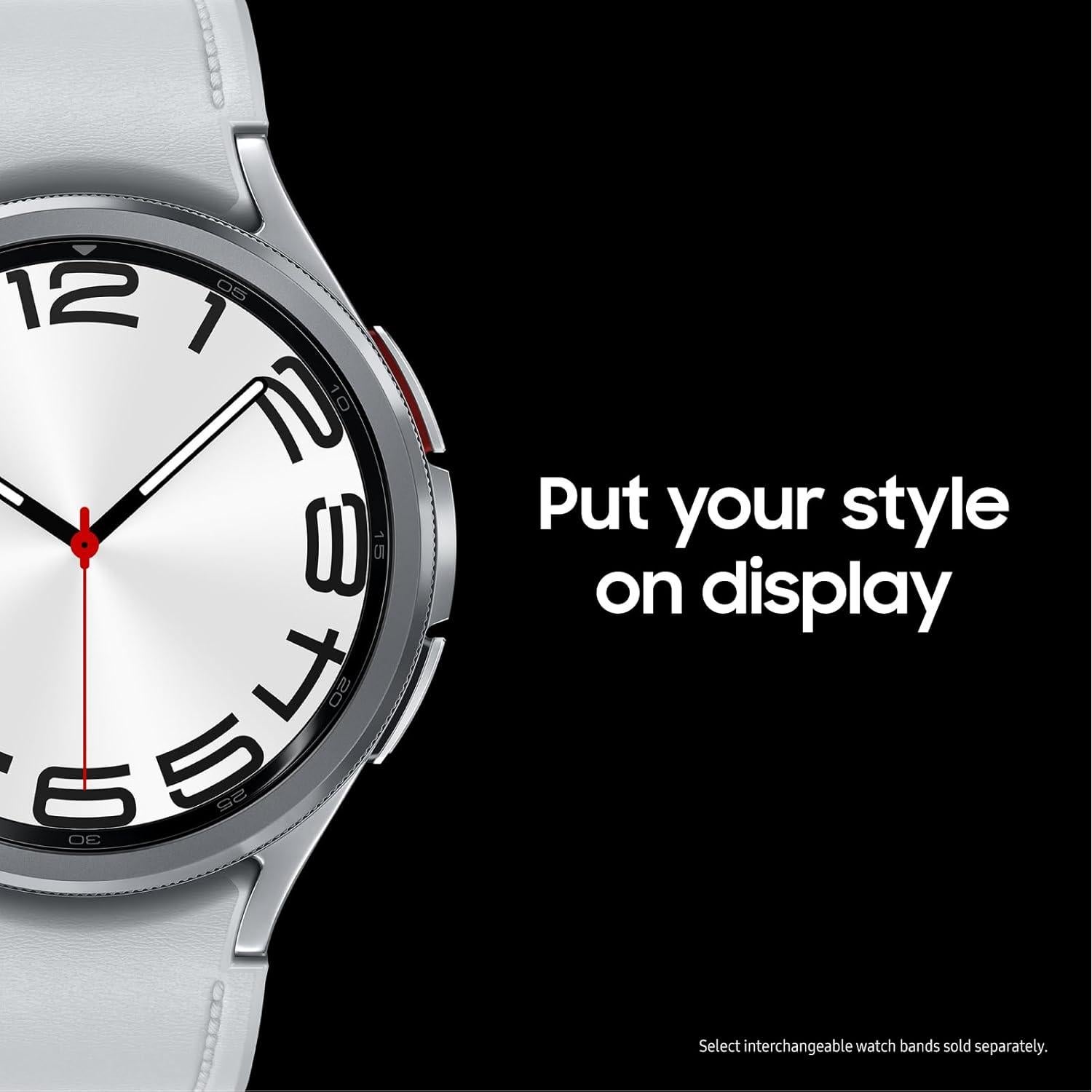 Reloj Inteligente Samsung Galaxy Watch 6 Classic 47mm Plata