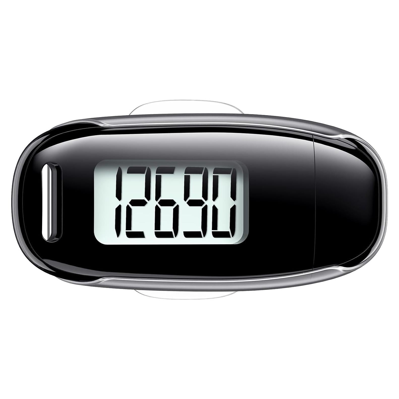 Podómetro 3D TAZUZFLA CR-837 Recargable USB Negro