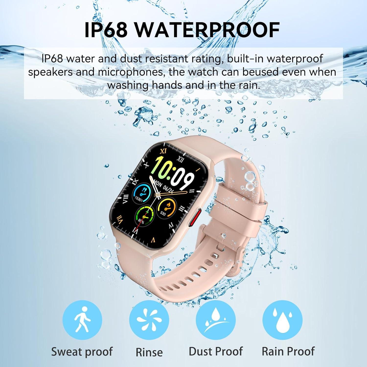 Reloj Inteligente HOIFA P98 1.96" HD Impermeable IP68