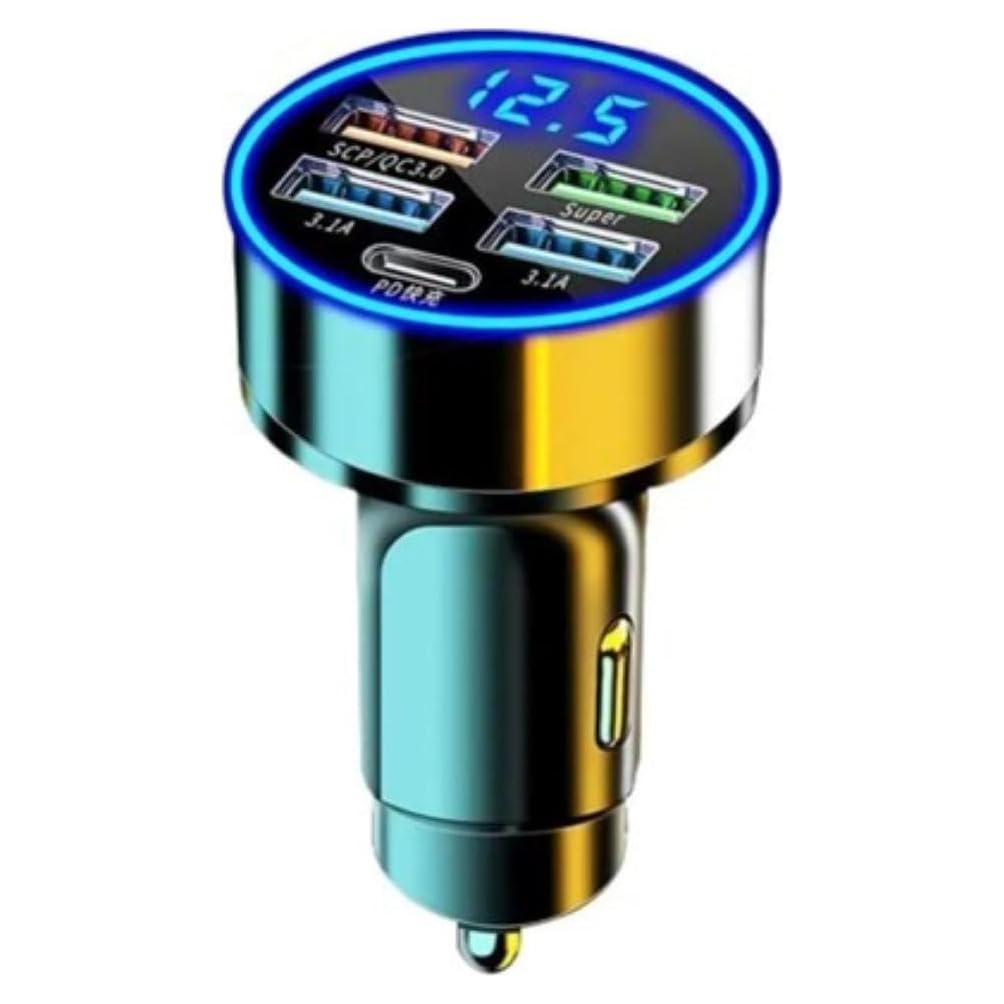 Cargador de coche 5 puertos USB C Shenzhen WGS G44 30W