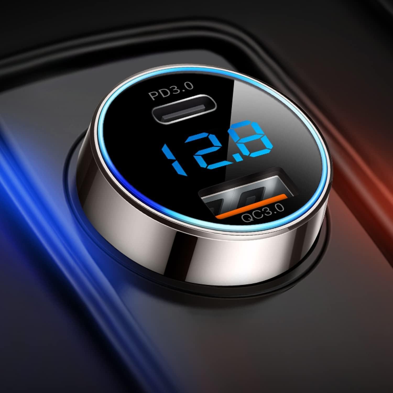 Cargador de Coche USB C SUPERONE 45W Cuerpo de Cobre Puro