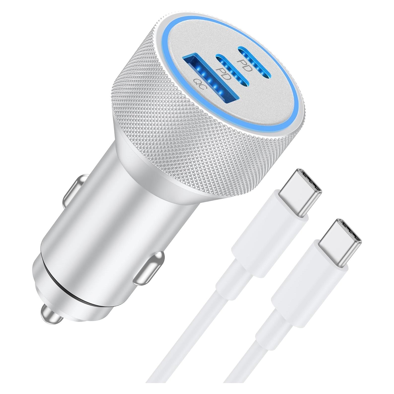 Cargador de Coche USB C 67W Heyuan para iPhone 15/16 Pro Max