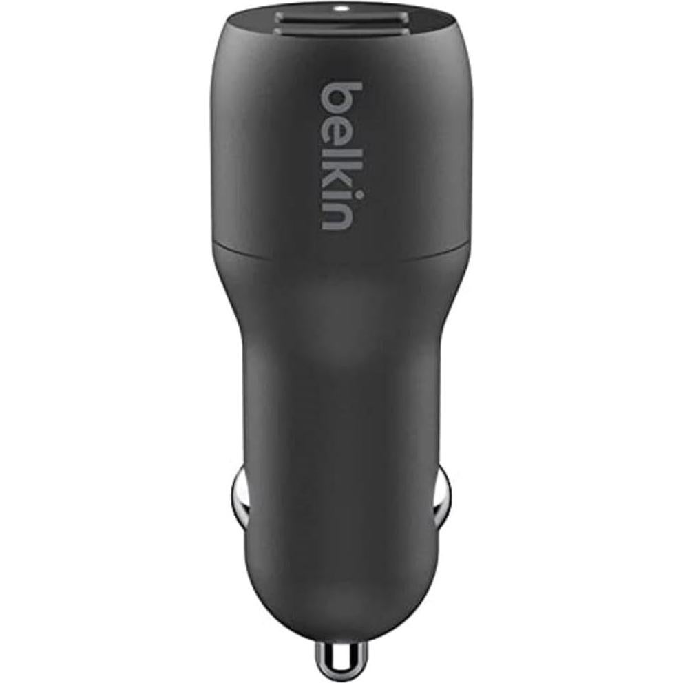 Cargador de coche Belkin 24W USB-A doble carga rápida