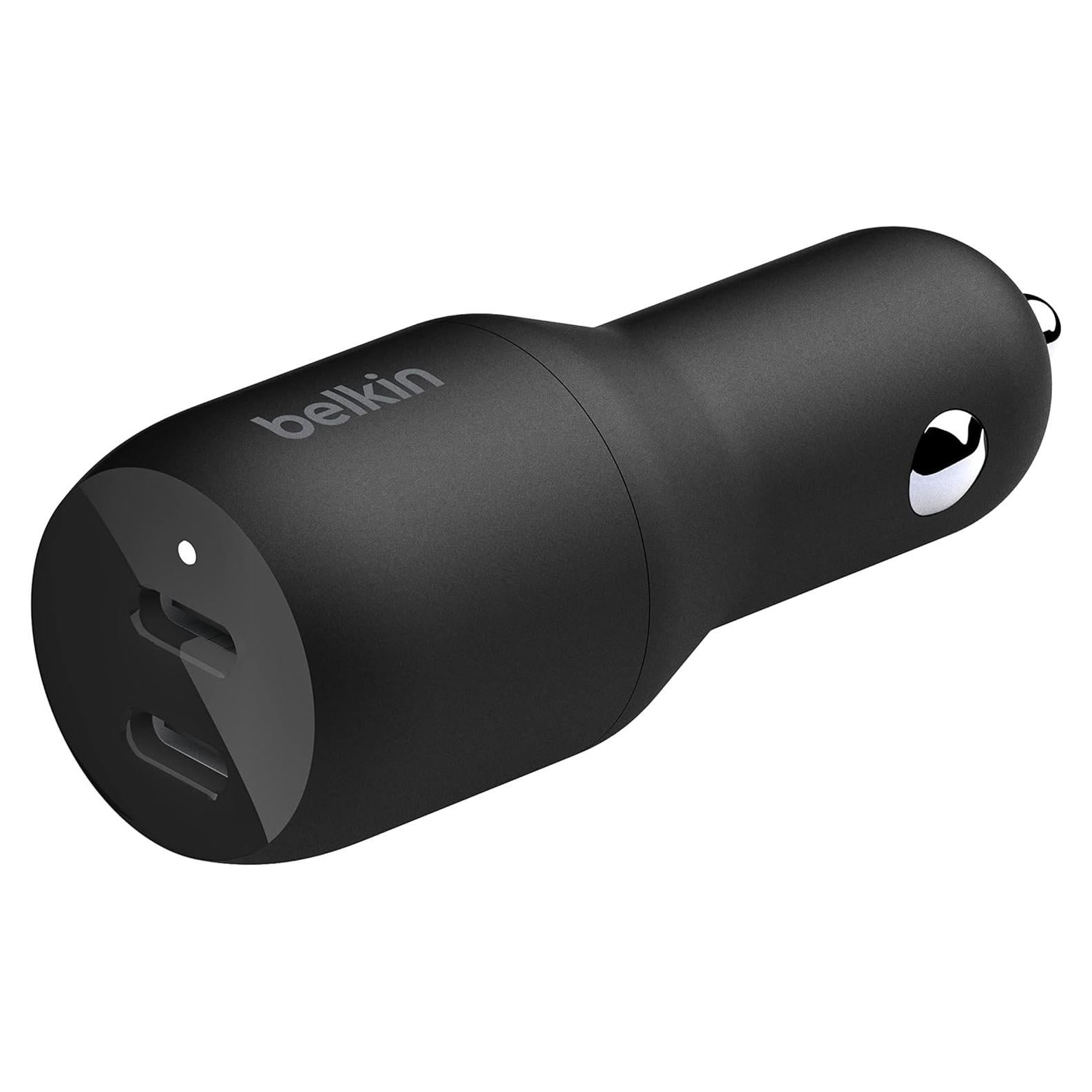 Cargador de coche Belkin 36W Doble USB-C con PPS