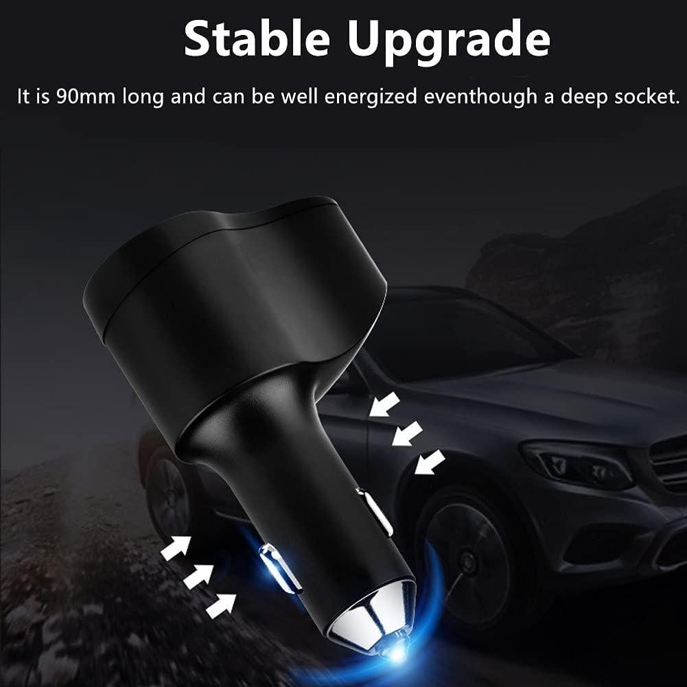 Cargador de Coche USB C 4 en 1 PD3.0 168W para iPhone