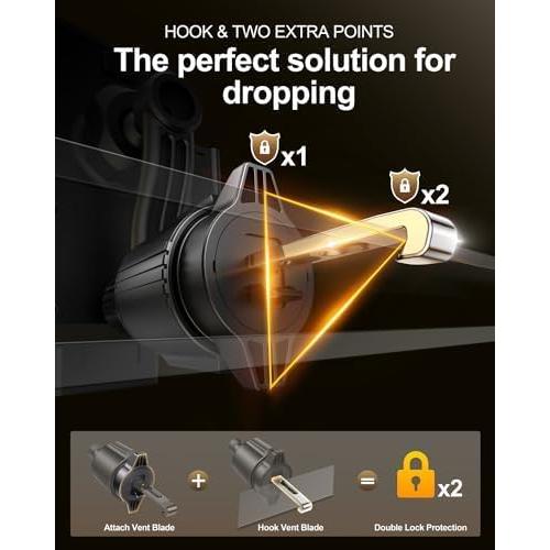 Soporte para Teléfono en Coche Icoswty Universal Ajustable