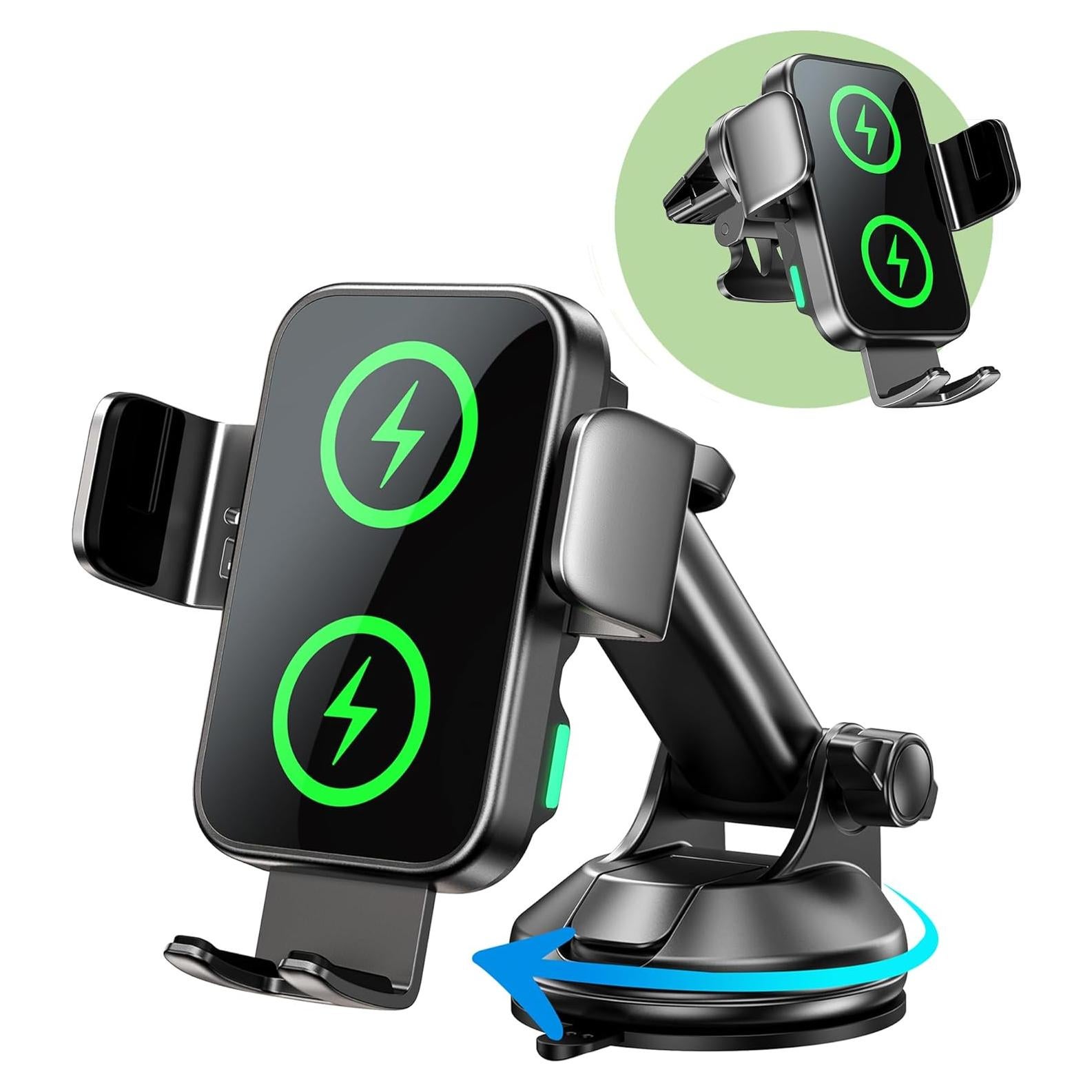 Soporte para teléfono de coche inalámbrico 15W Caibo X6