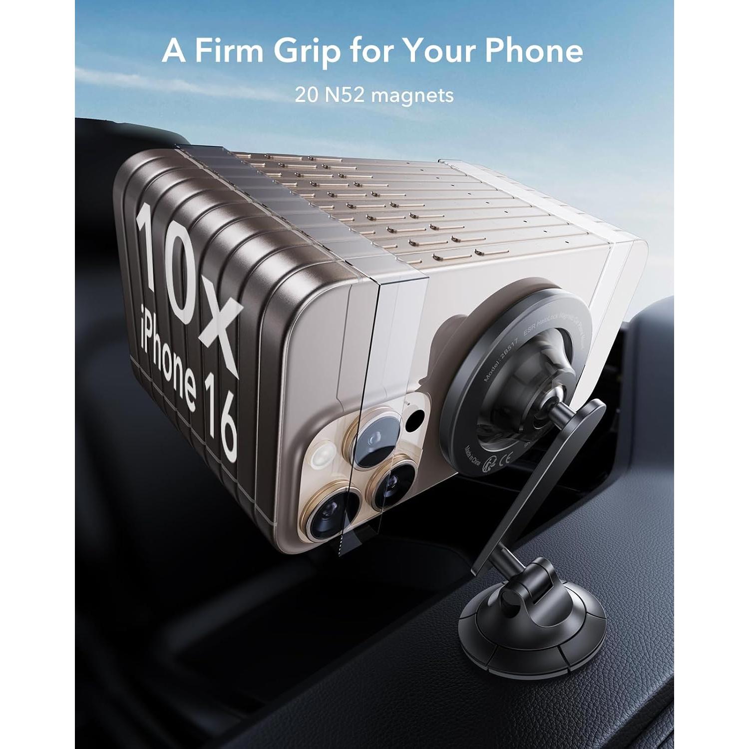 Soporte para Coche ESR MagSafe 360° con Adhesivo 3M