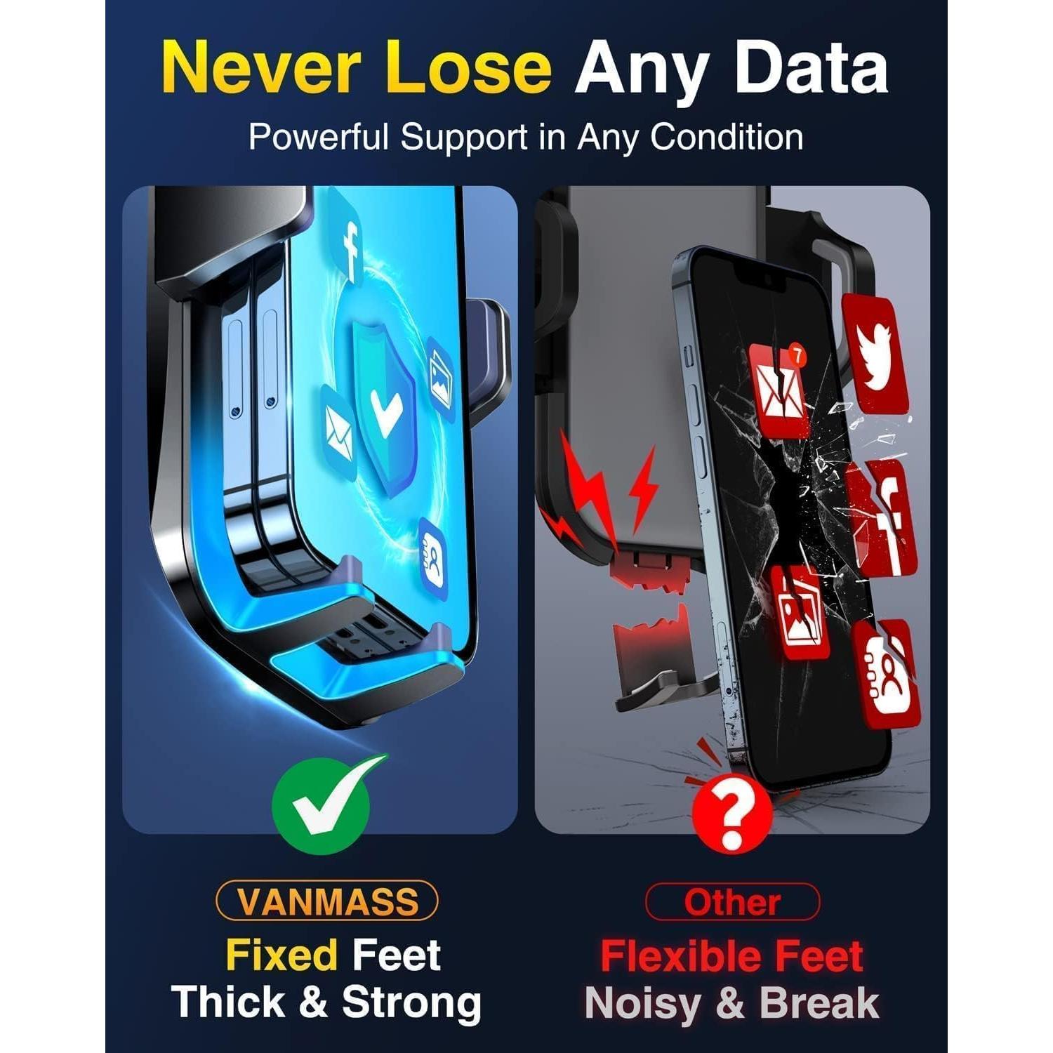 Soporte para Teléfono de Coche VANMASS 2025 Grado Militar