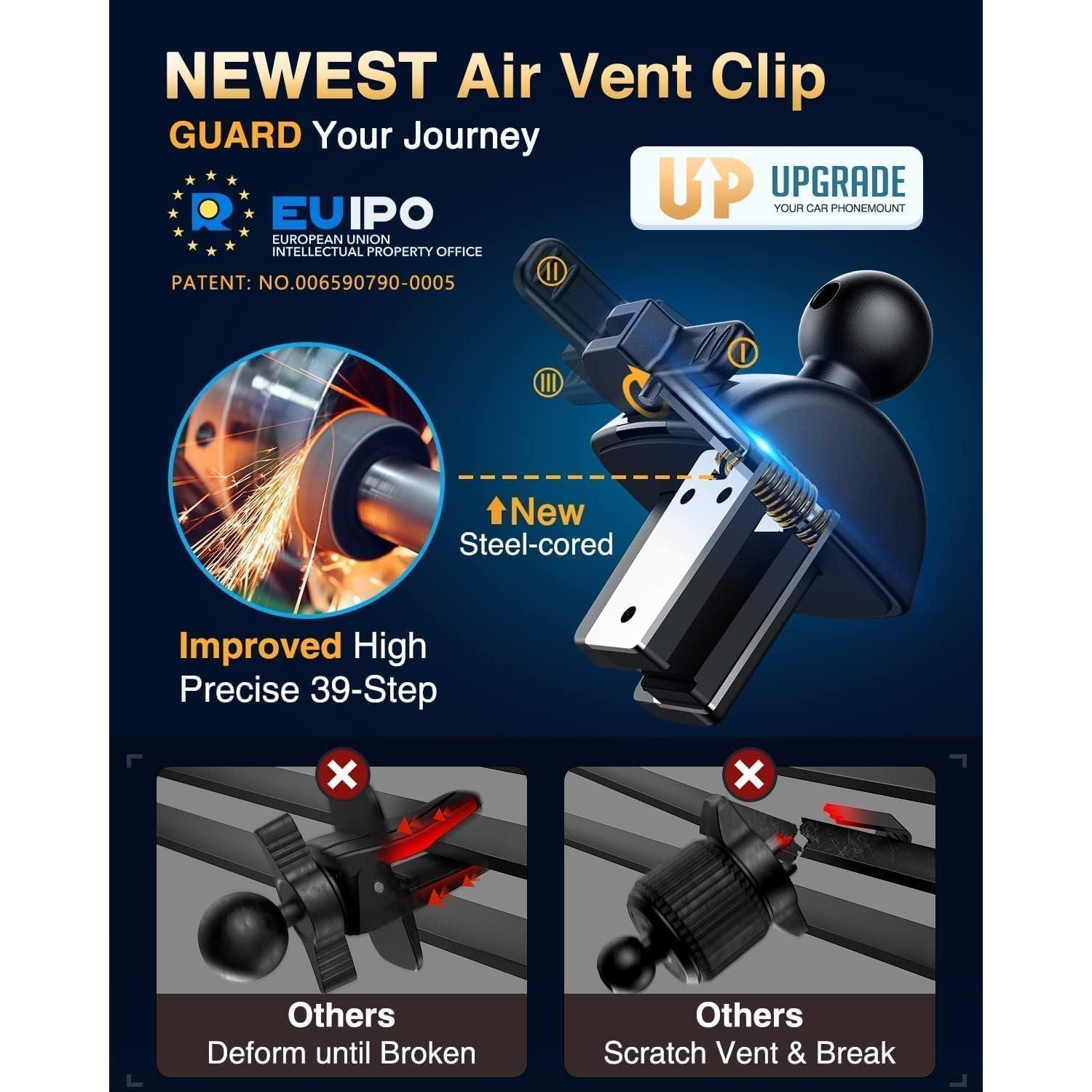 Soporte para Teléfono de Coche VANMASS 2025 Grado Militar