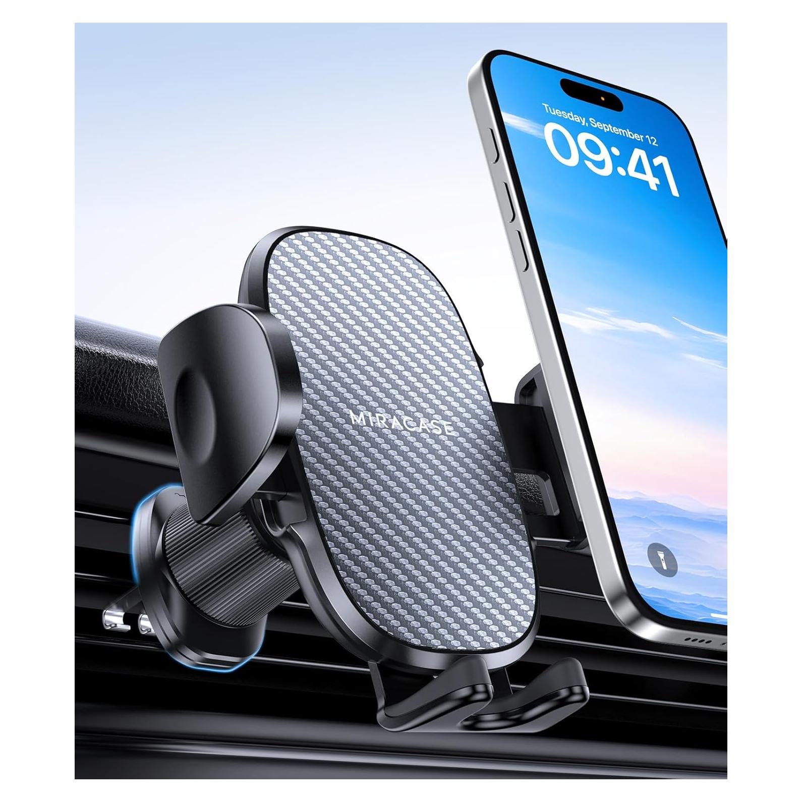 Soporte para Teléfono de Auto Miracase Universal Negro