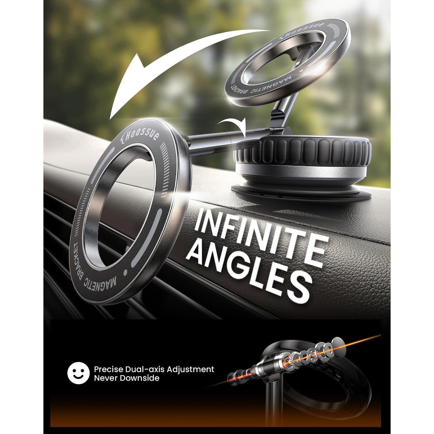 Soporte de Teléfono Magnético Haassue 360° para Coche