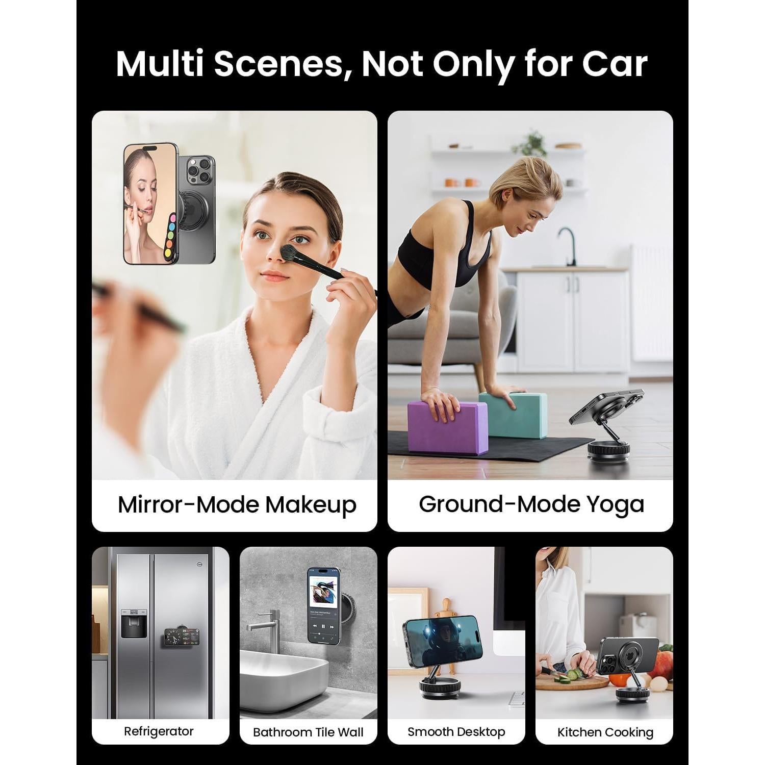 Soporte de Teléfono Magnético Haassue 360° para Coche