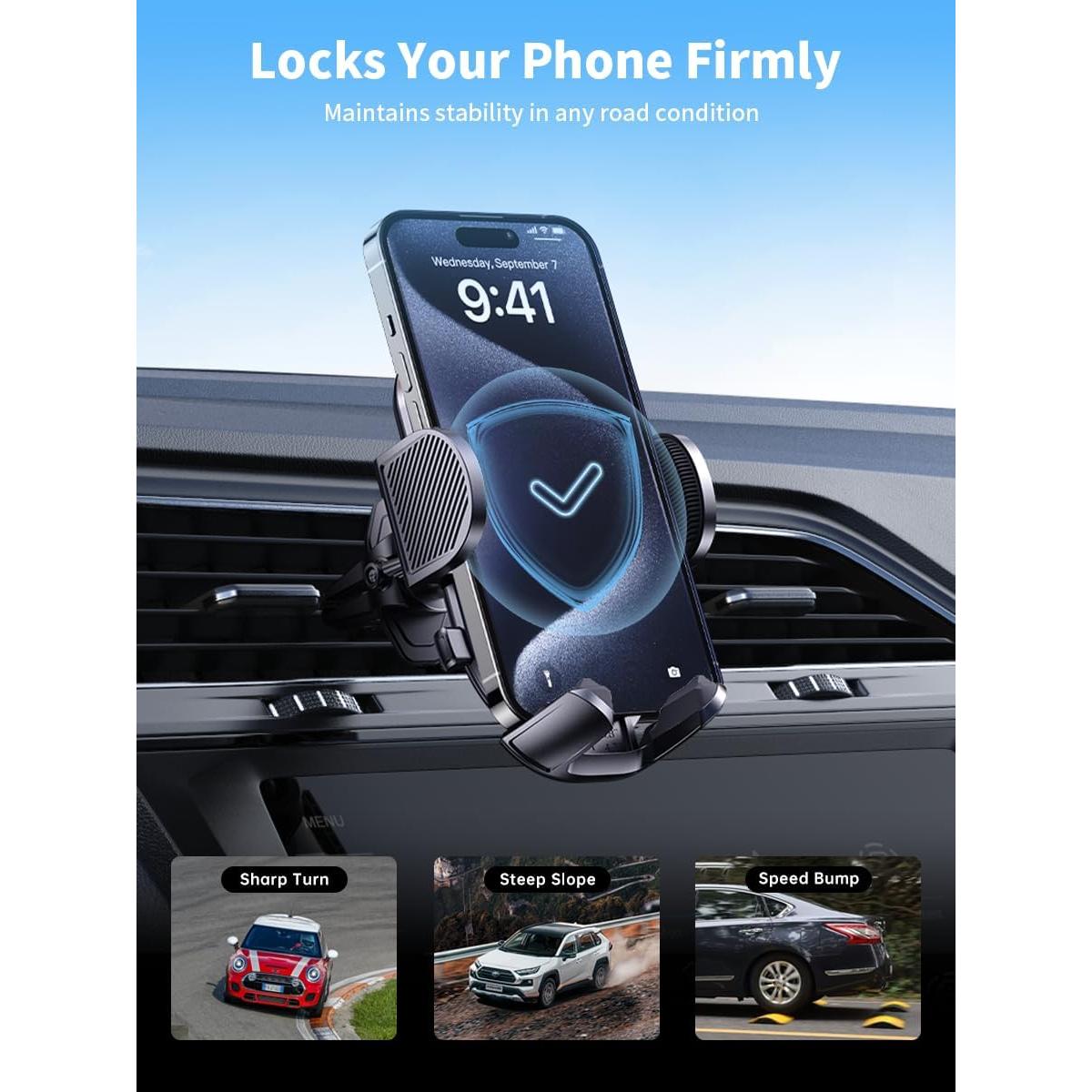 Soporte para Teléfono de Auto Nycetek 2025 Rotación 360°