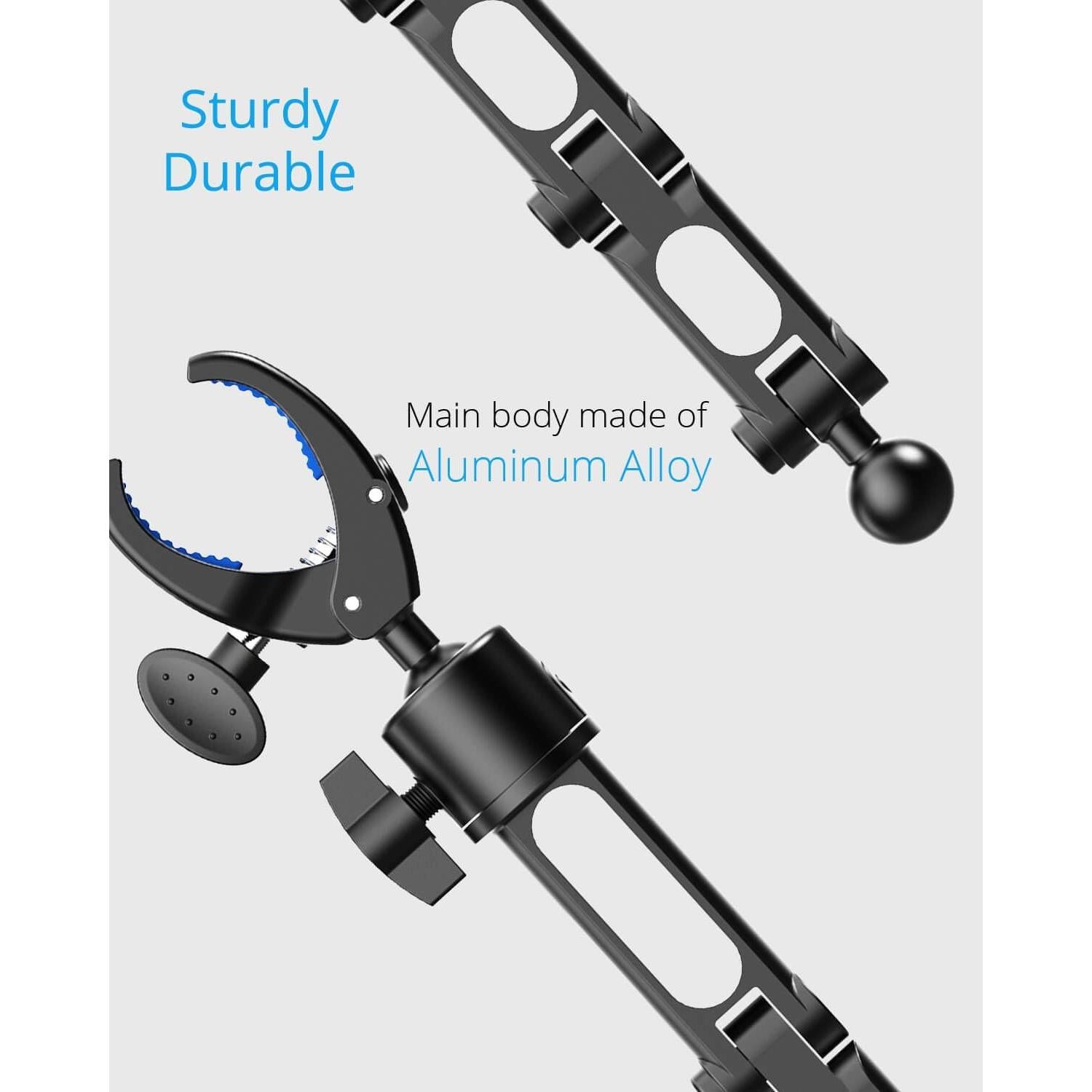 Soporte para Teléfono de Coche Qiling - Espejo Retrovisor Ajustable