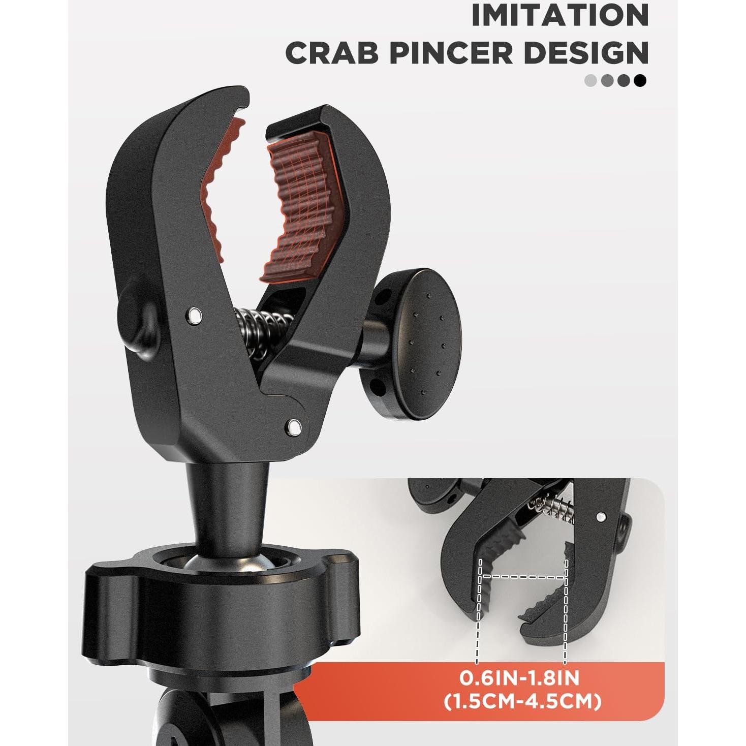 Soporte para Teléfono en Espejo Retrovisor IPOW Rojo Ajustable