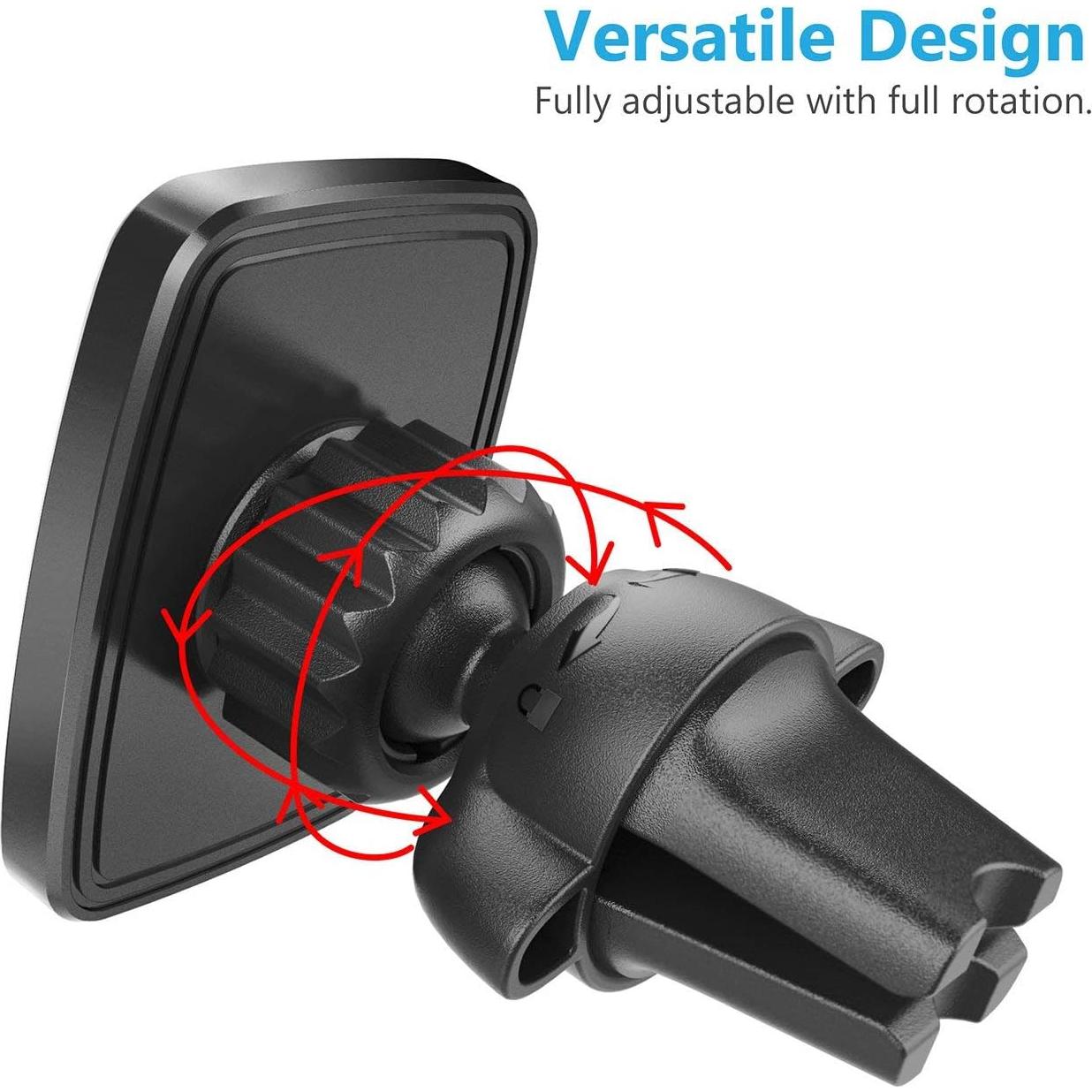 Soporte Magnético para Teléfono WizGear para Auto - Giro Seguro