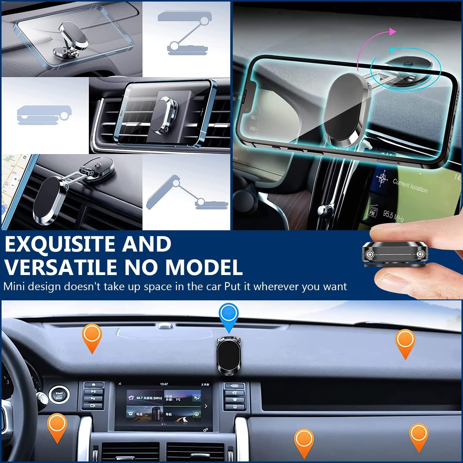 Soporte Magnético Plegable Rednow para Teléfono de Coche