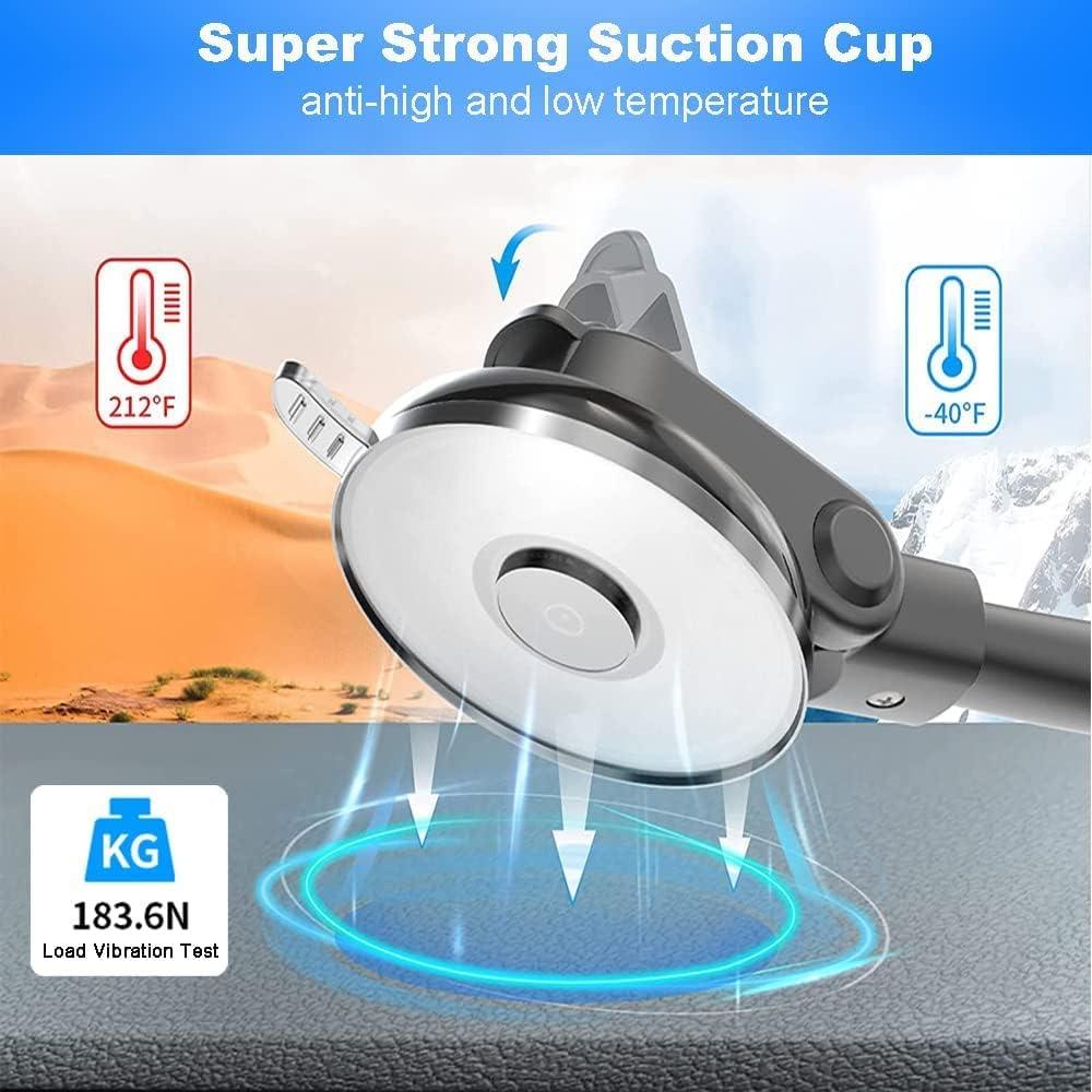 Soporte de Teléfono de Coche JIAYUE con Ventosa Fuerte 33cm