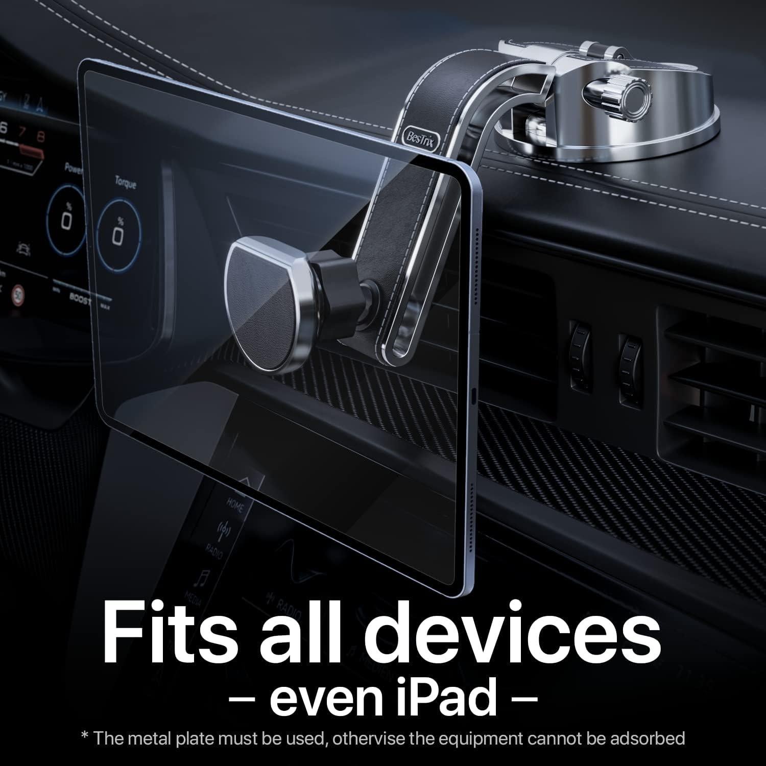 Soporte Magnético para Teléfono Bestrix para Auto - Negro