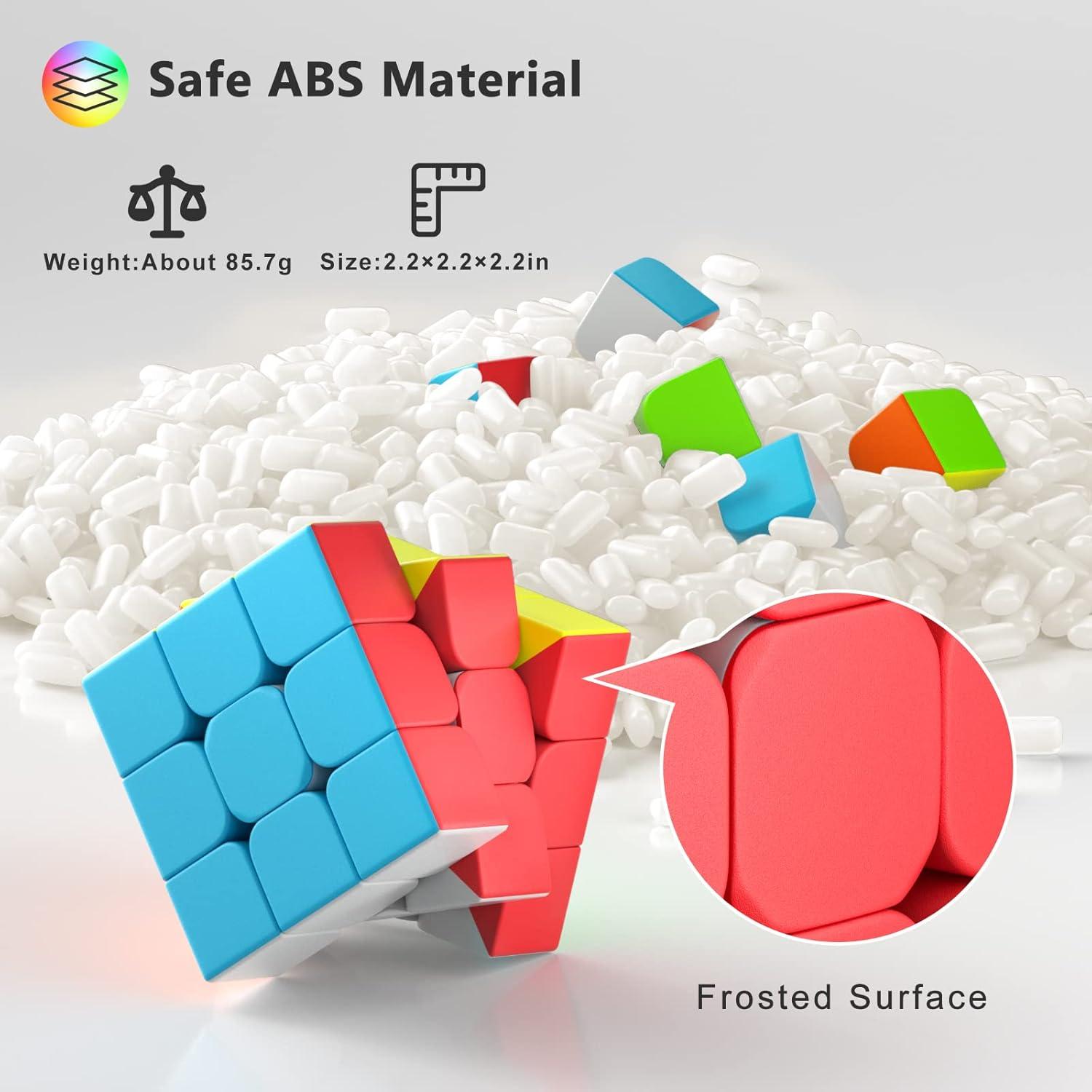 Cubo de Velocidad 3x3x3 Vdealen Sin Pegatinas 5.6cm