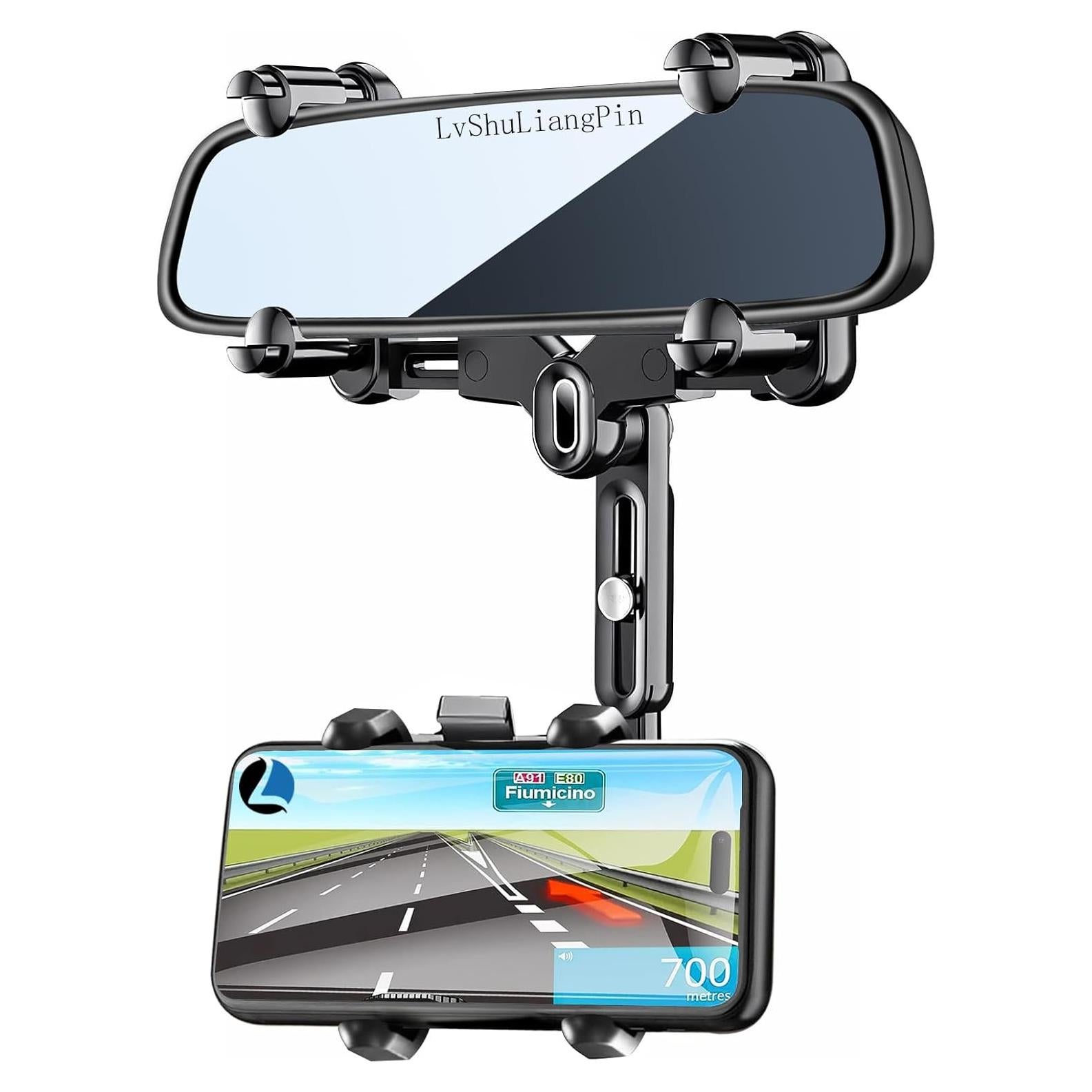 Soporte para Teléfono en Espejo Retrovisor Auto LvShuLiangPin