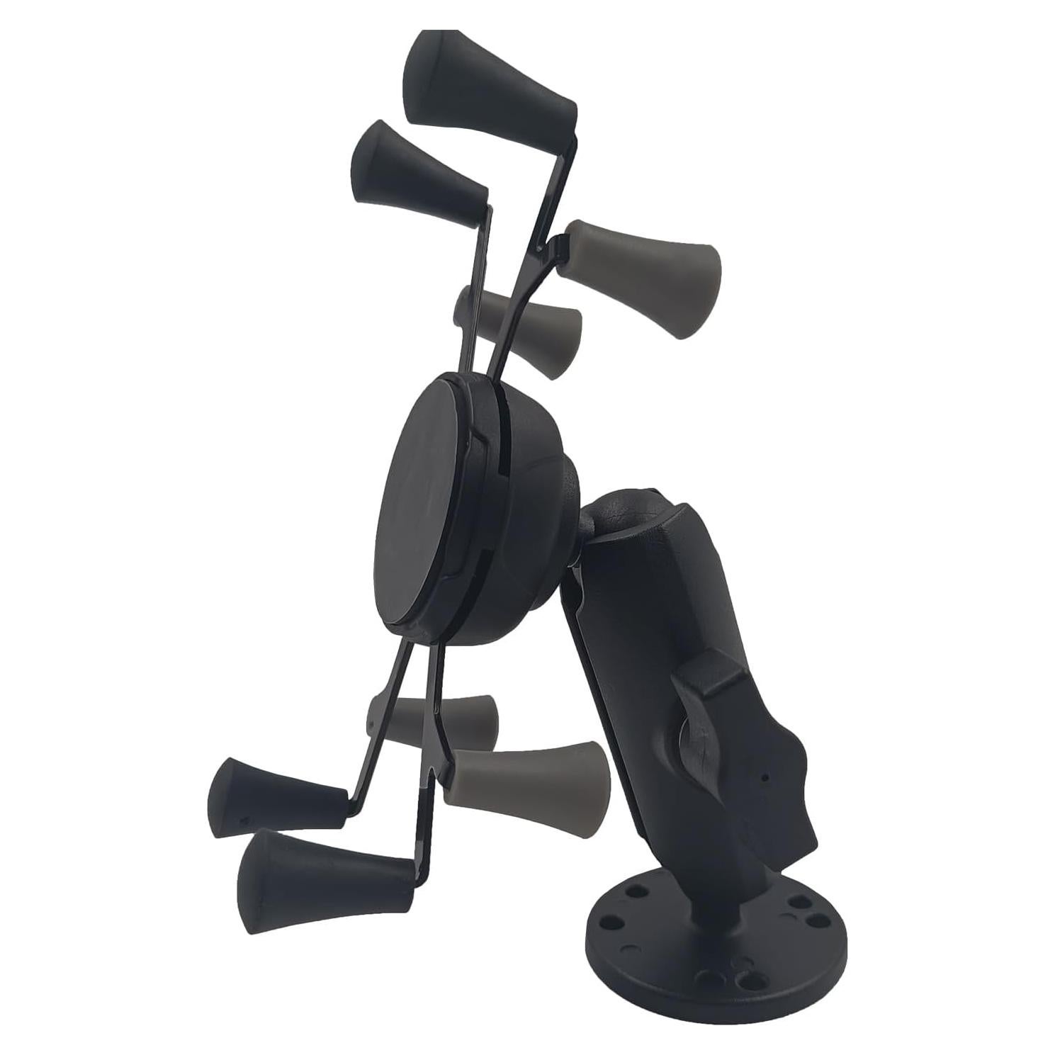 Soporte para Teléfono Strg con Base Redonda y Brazo Doble Socket