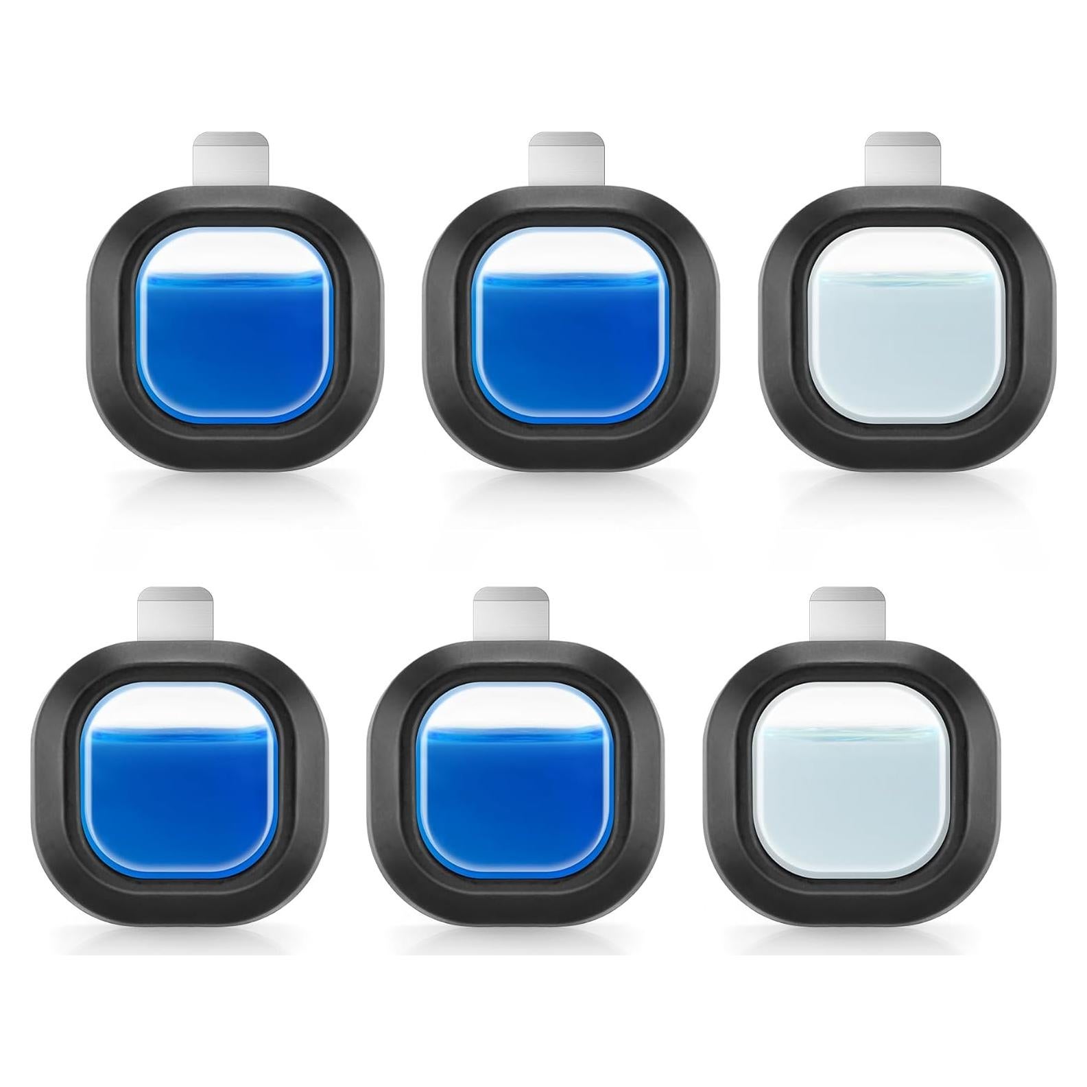 Aromatizante para Automóvil JUSTTOP 6PK - 4 Océano y 2 Hielo Cristal