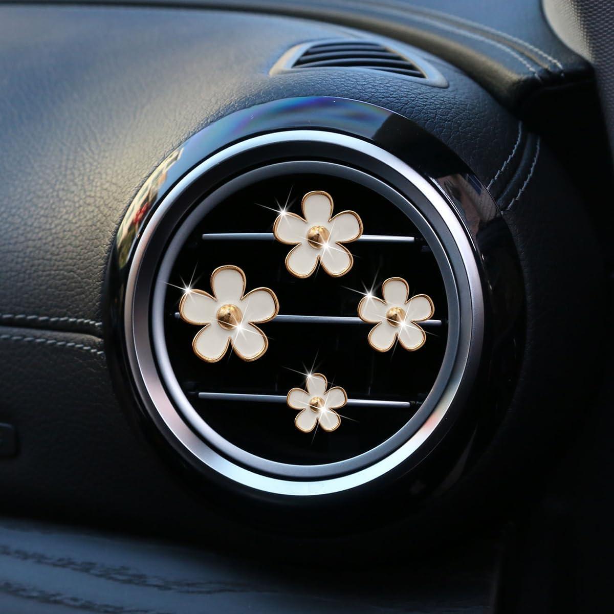 Clips de Ventilación de Aire para Auto Couslcd 8 Piezas Blanco