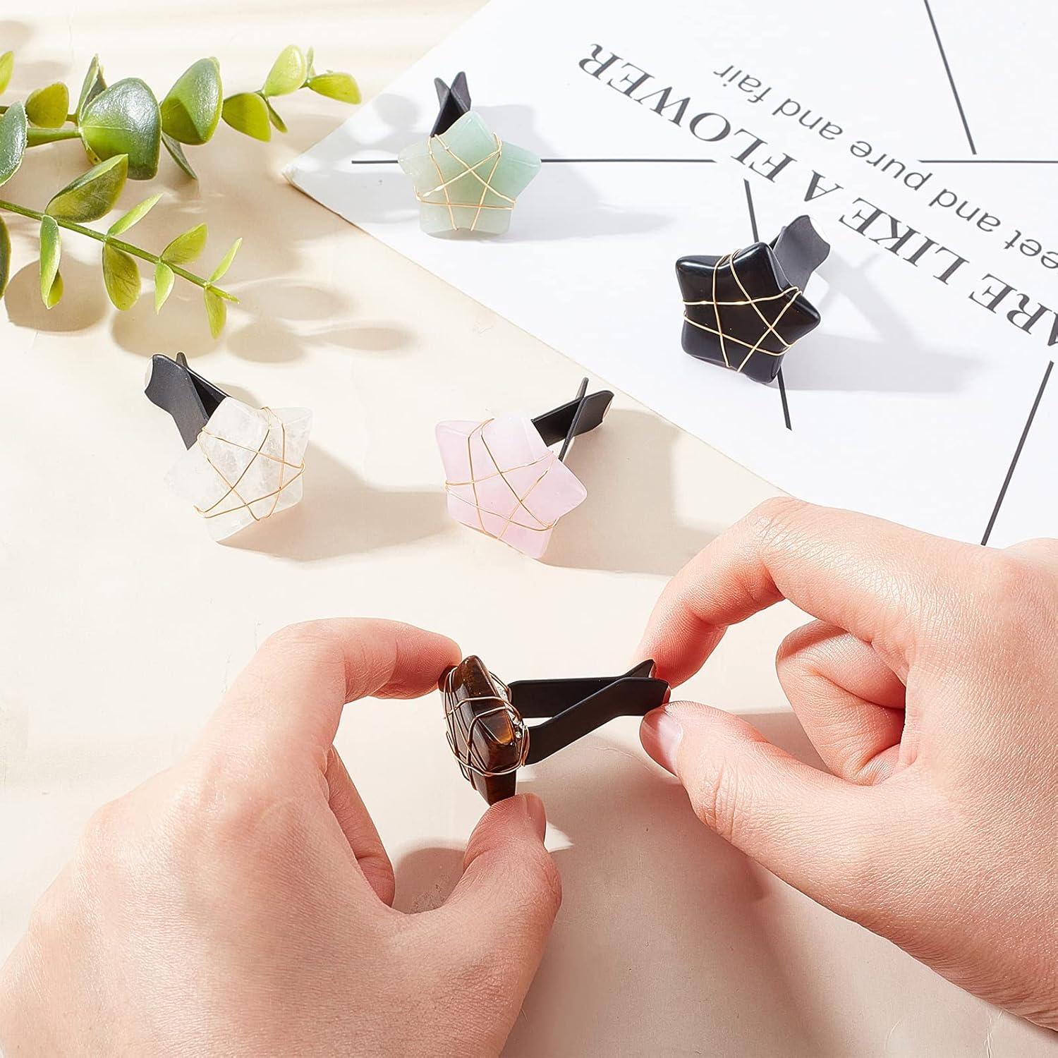 Clips de Ventilación para Auto OLYCRAFT - 5 Estilos Estrella