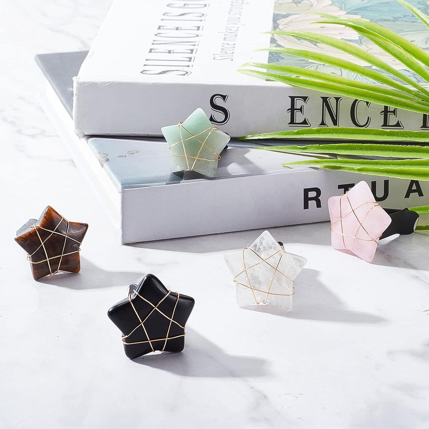 Clips de Ventilación para Auto OLYCRAFT - 5 Estilos Estrella