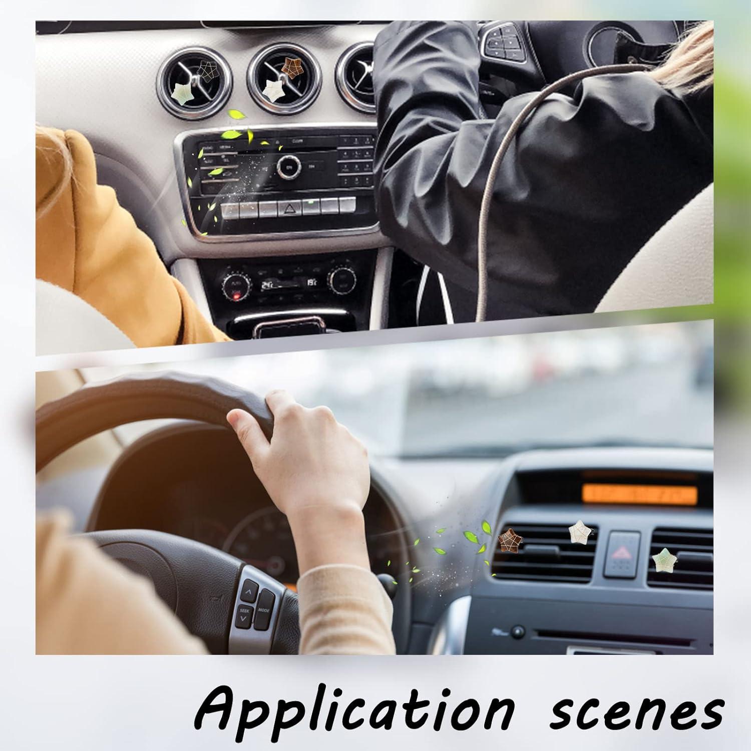 Clips de Ventilación para Auto OLYCRAFT - 5 Estilos Estrella