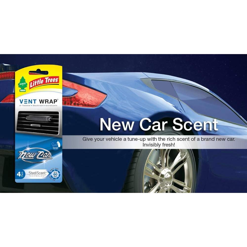 Ambientador de Auto Little Trees - Aroma a Auto Nuevo, 16 Unidades