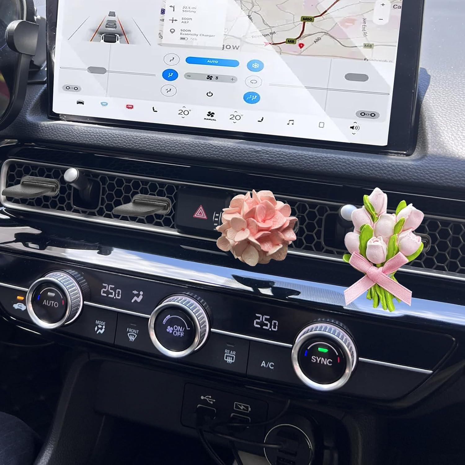 10 Clips de Ventilación + 3 Adaptadores Honda Civic 11ª Gen