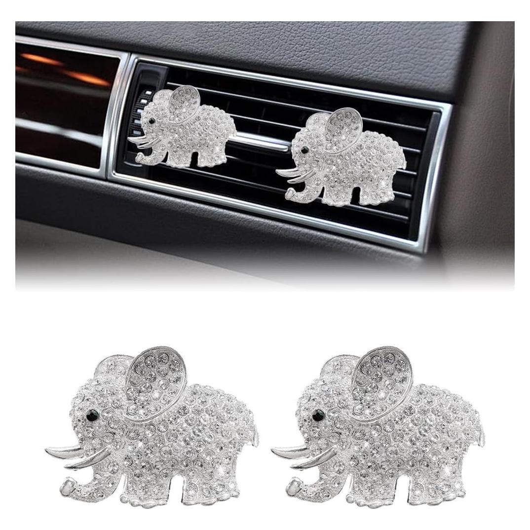 Clip de Ventilación de Coche Brillante Sylvil - 2 Piezas