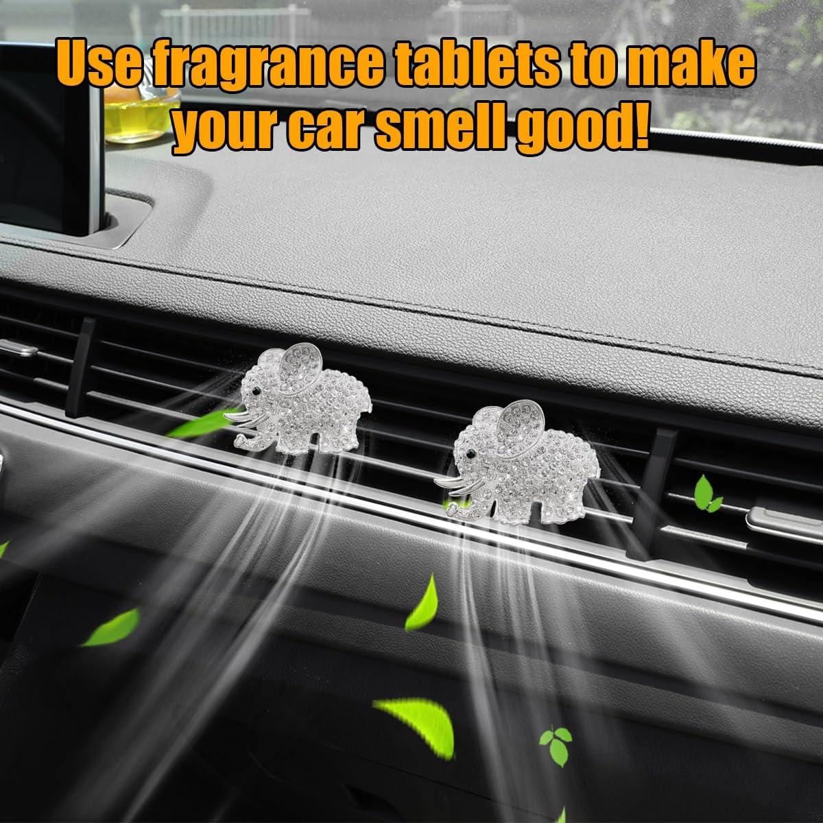 Clip de Ventilación de Coche Brillante Sylvil - 2 Piezas