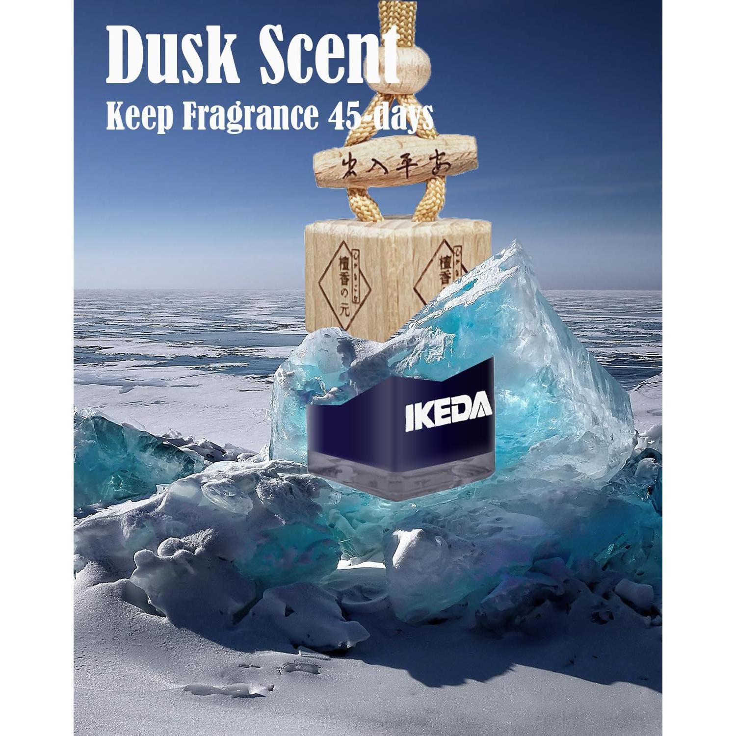 Ambientador de Coche Ikeda 10ml Fragancia Anochecer Duradera