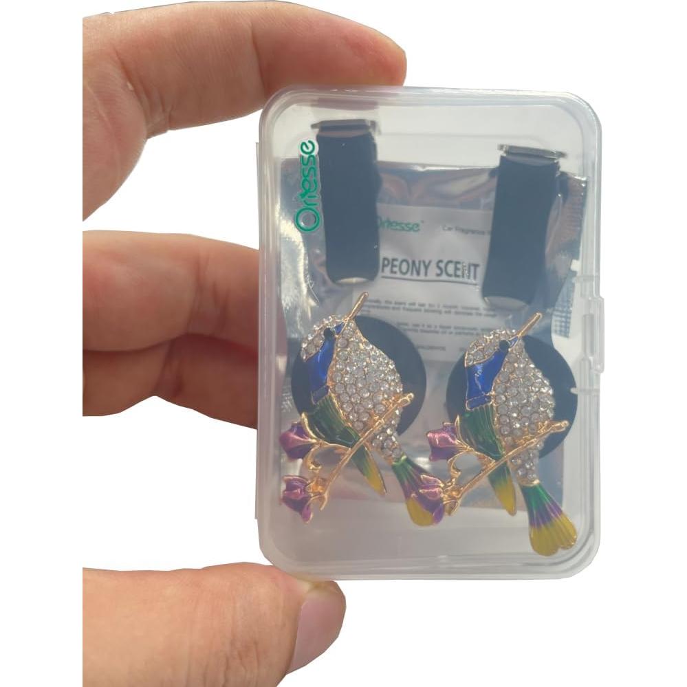 Clip de Ventilación para Auto ORIESSE, 2 Pcs Difusor Azul