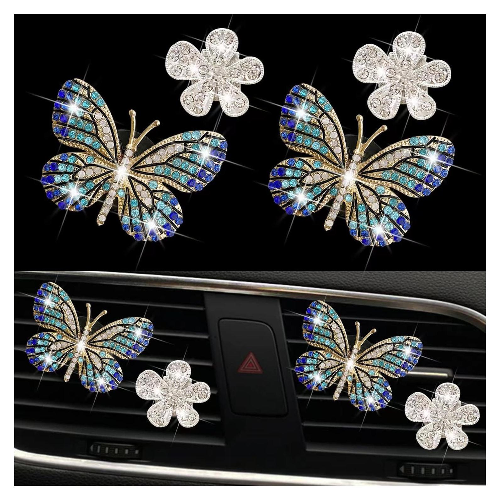 Clip de Ventilación Difusor de Auto Xinjincang con Cristales