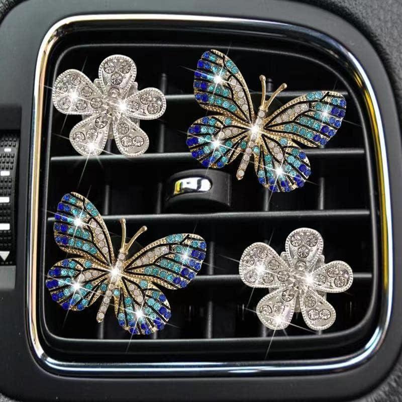 Clip de Ventilación Difusor de Auto Xinjincang con Cristales