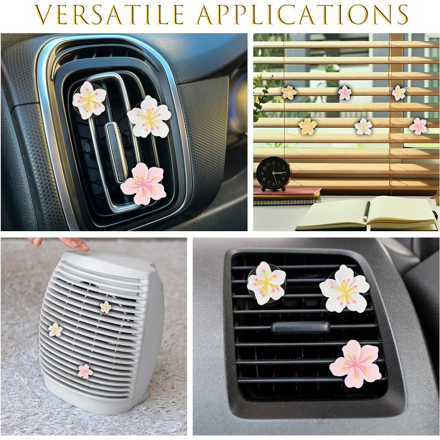 Juego de 6 Clips de Ventilación para Ambientador de Auto Bremorou