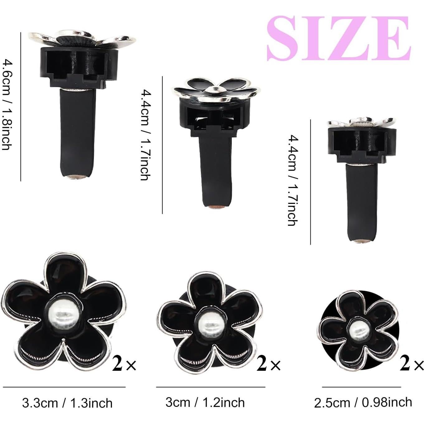 Clip de Ventilación para Ambientador de Coche ORIESSE 6 Piezas