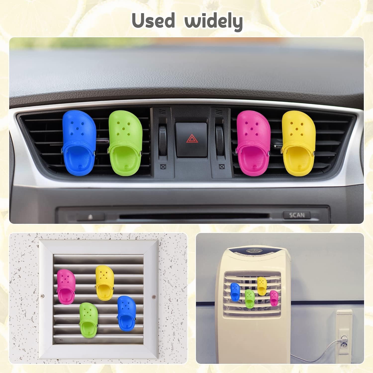 Paquete de 4 Clips de Ventilación ZJCAHXJ con Ambientadores