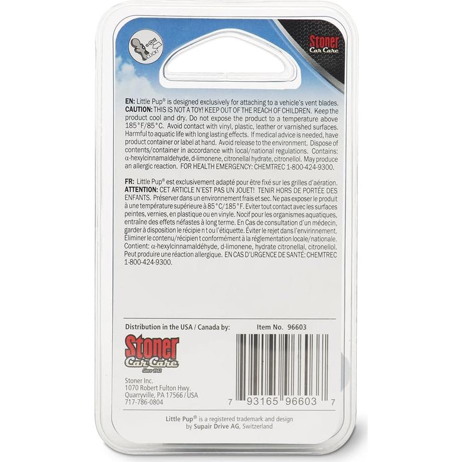 Ambientador de Auto Pequeño Cachorro Stoner Aroma Oceánico